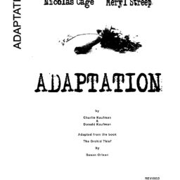 Adaptation