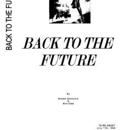 Back to the Future