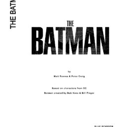 Batman (2021), The