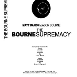 Bourne Supremacy