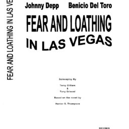 Fear and Loathing in Las Vegas