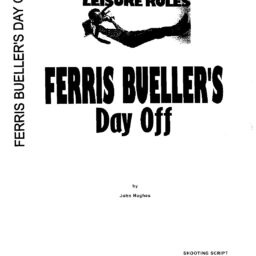 Ferris Buellers Day Off