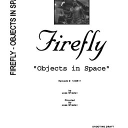 Firefly - Objects in Space
