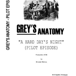 Grey’s Anatomy - Pilot