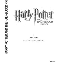 Harry Potter & the Half-Blood Prince