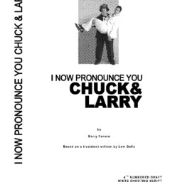 I Now Pronounce You Chuck and Larry