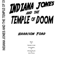 Indiana Jones & the Temple of Doom