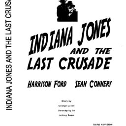 Indiana Jones & the Last Crusade