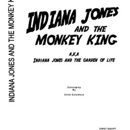 Indiana Jones & the Monkey King