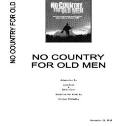 No Country for Old Men