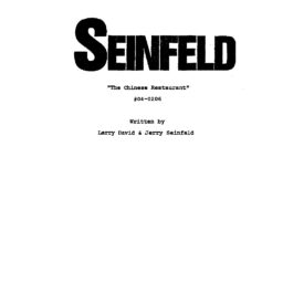 Seinfeld - The Chinese Restaurant