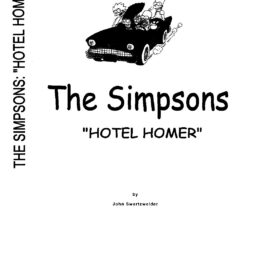 Simpsons - Hotel Homer