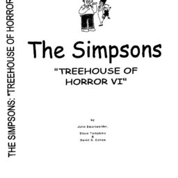 Simpsons - Treehouse of Terror VI