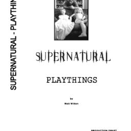 Supernatural - Playthings