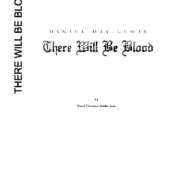 There Will Be Blood