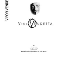 V for Vendetta